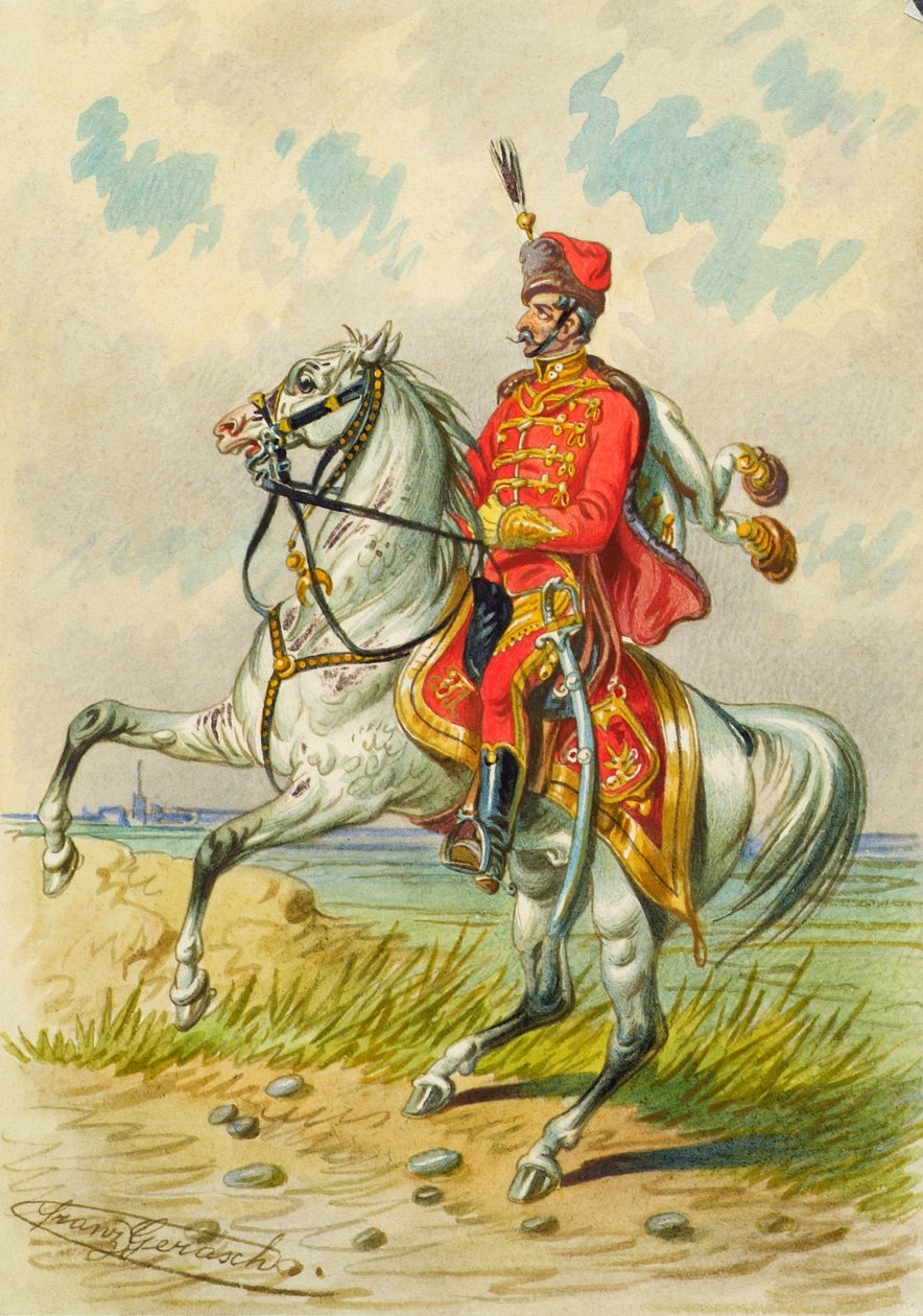 Soldato a cavallo da Franz Gerasch