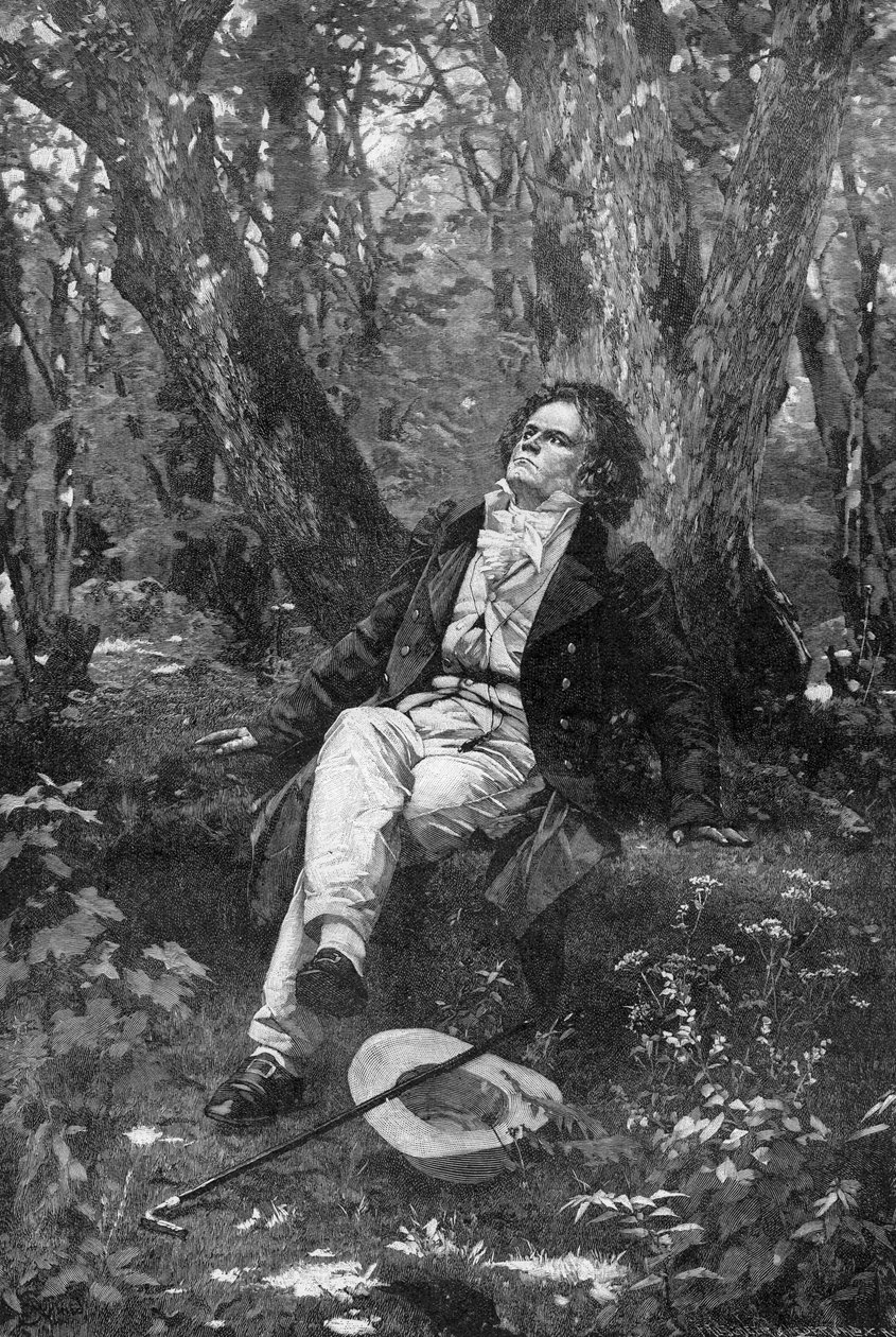 Beethoven, 1906 da Franz Hanfstaengl