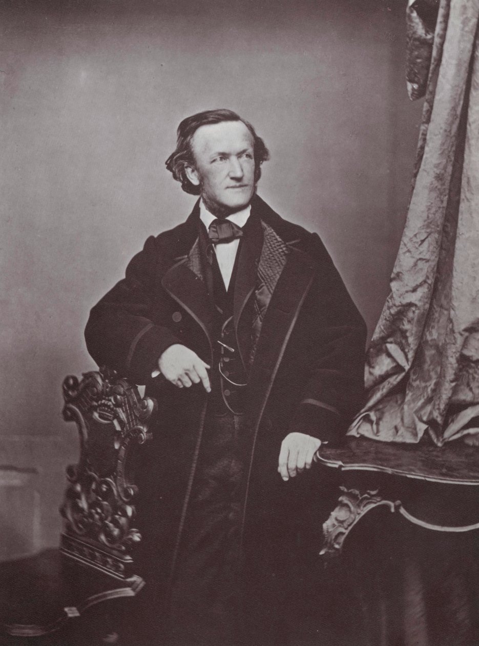 Richard Wagner, compositore tedesco da Franz Hanfstaengl