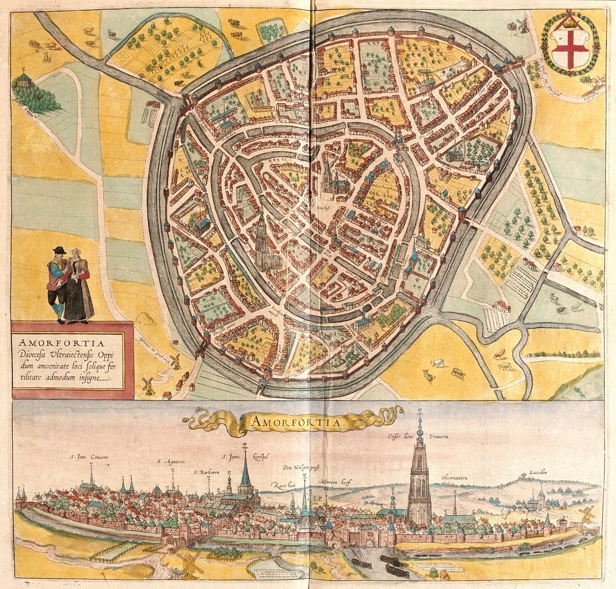 Amersfoort, Paesi Bassi da Franz Hogenberg