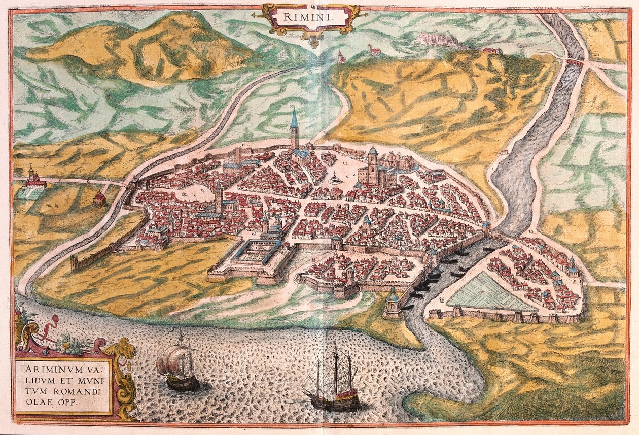 Rimini, Italia da Franz Hogenberg