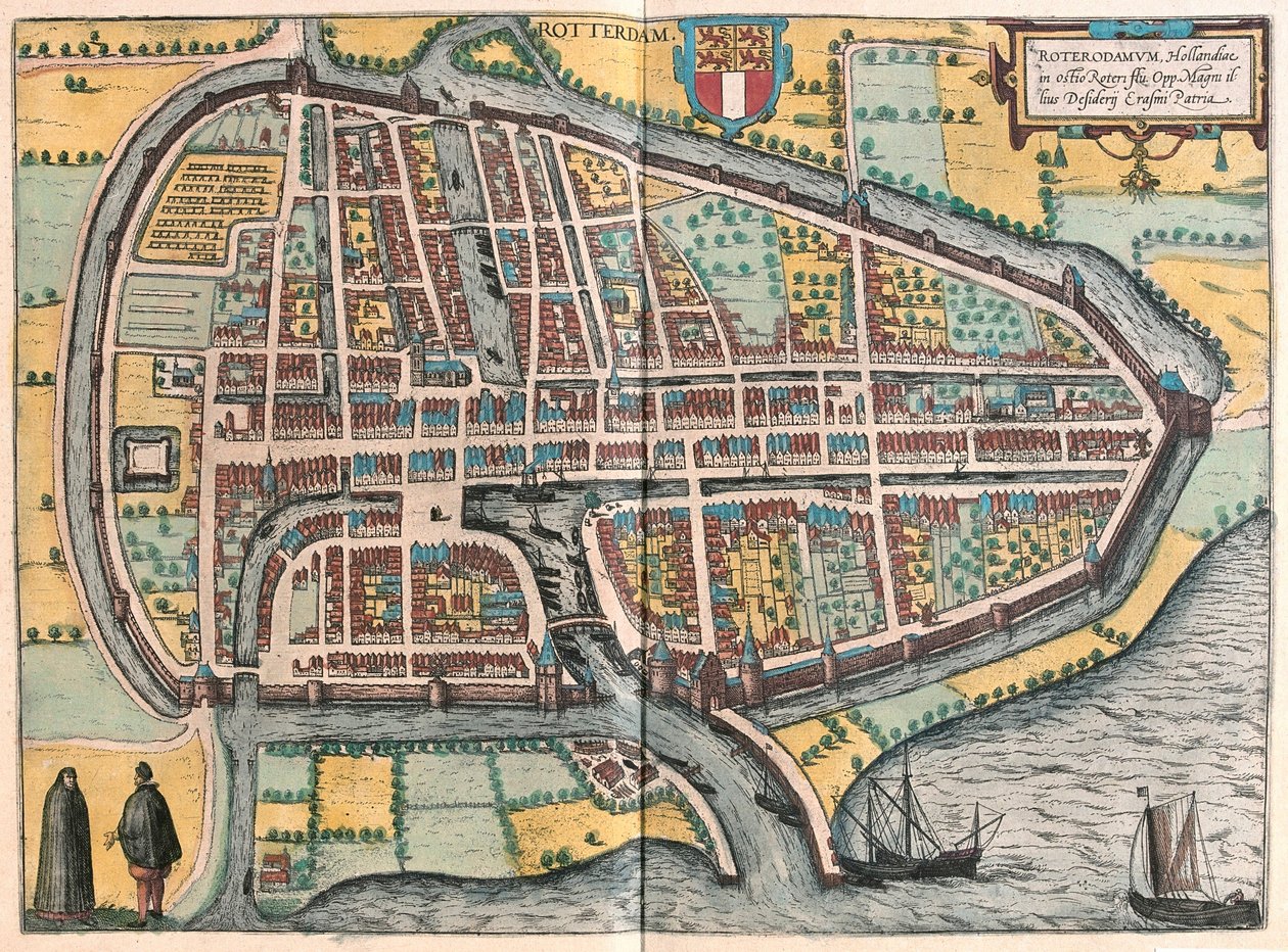 Rotterdam, Paesi Bassi da Franz Hogenberg