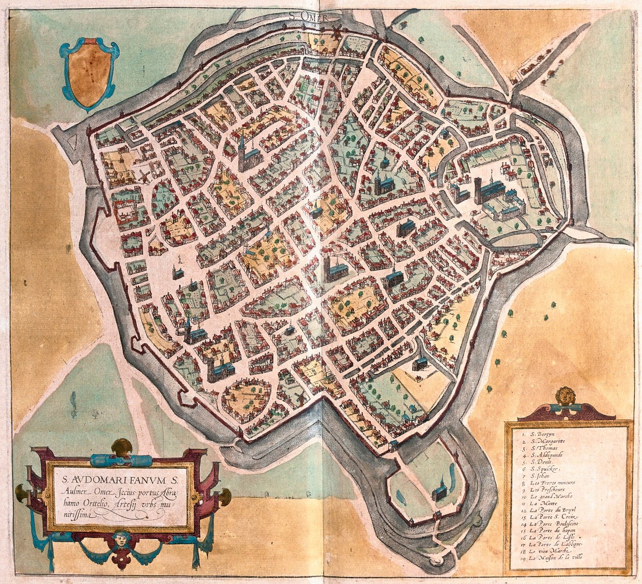 St. Omer, Francia da Franz Hogenberg