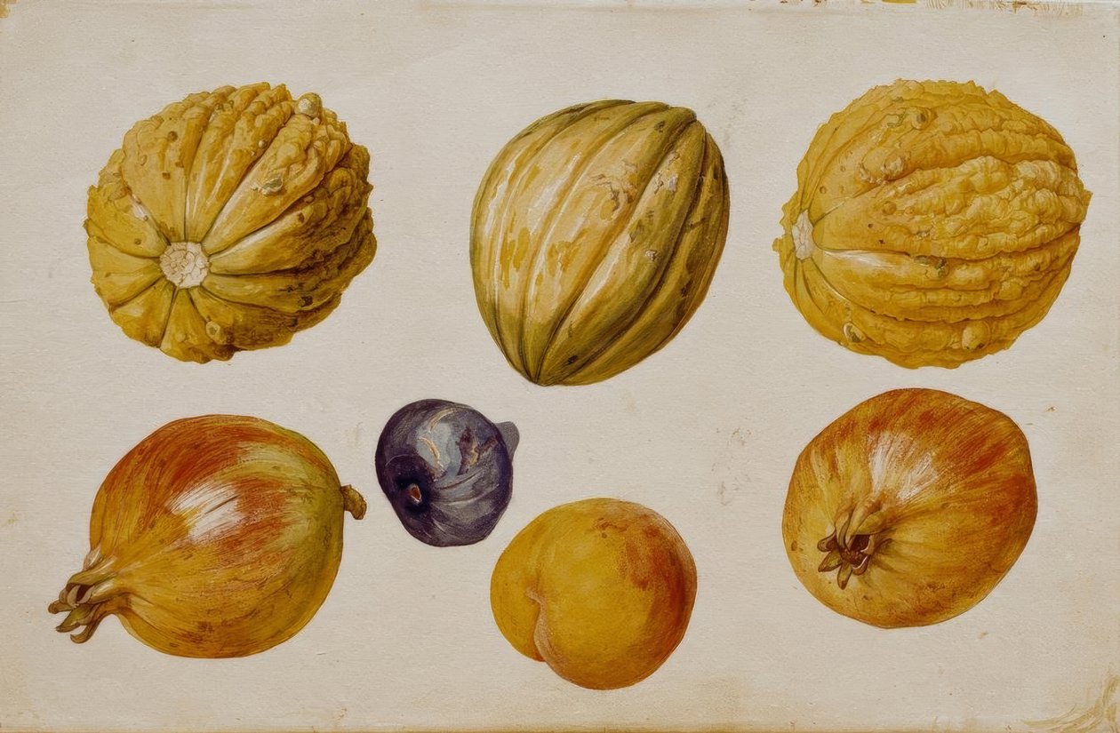 Studi di frutta da Franz Horny