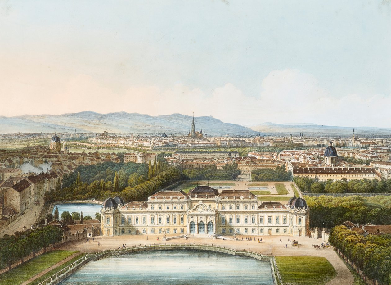 Castello del Belvedere da Franz Josef Sandmann