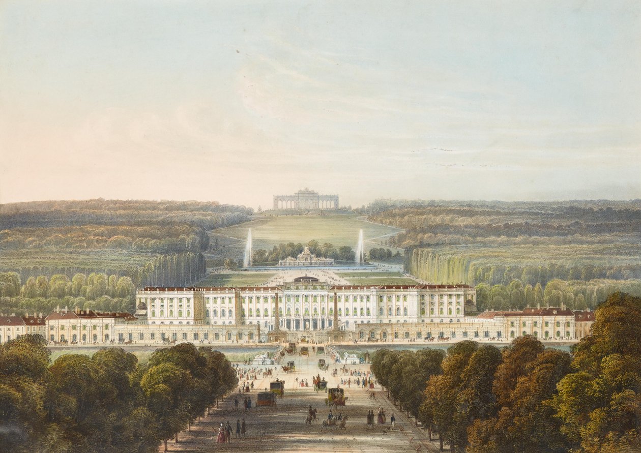 Castello di Schönbrunn da Franz Josef Sandmann