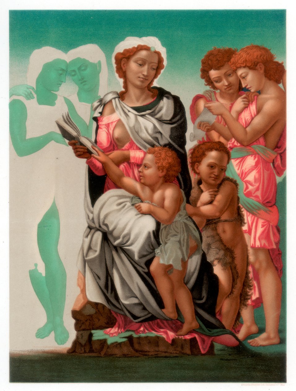 La Madonna di Manchester, c1497 1870 da Franz Kellerhoven