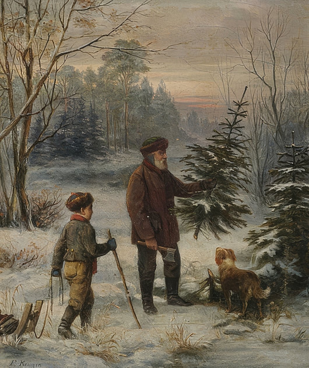 Prima di Natale da Franz Krüger