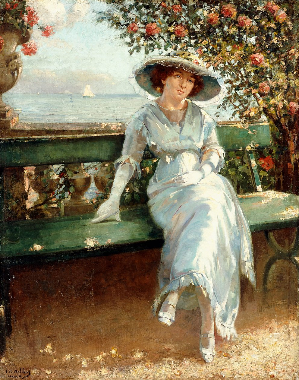 Pomeriggio al mare, Cannes da Franz M. Melchers
