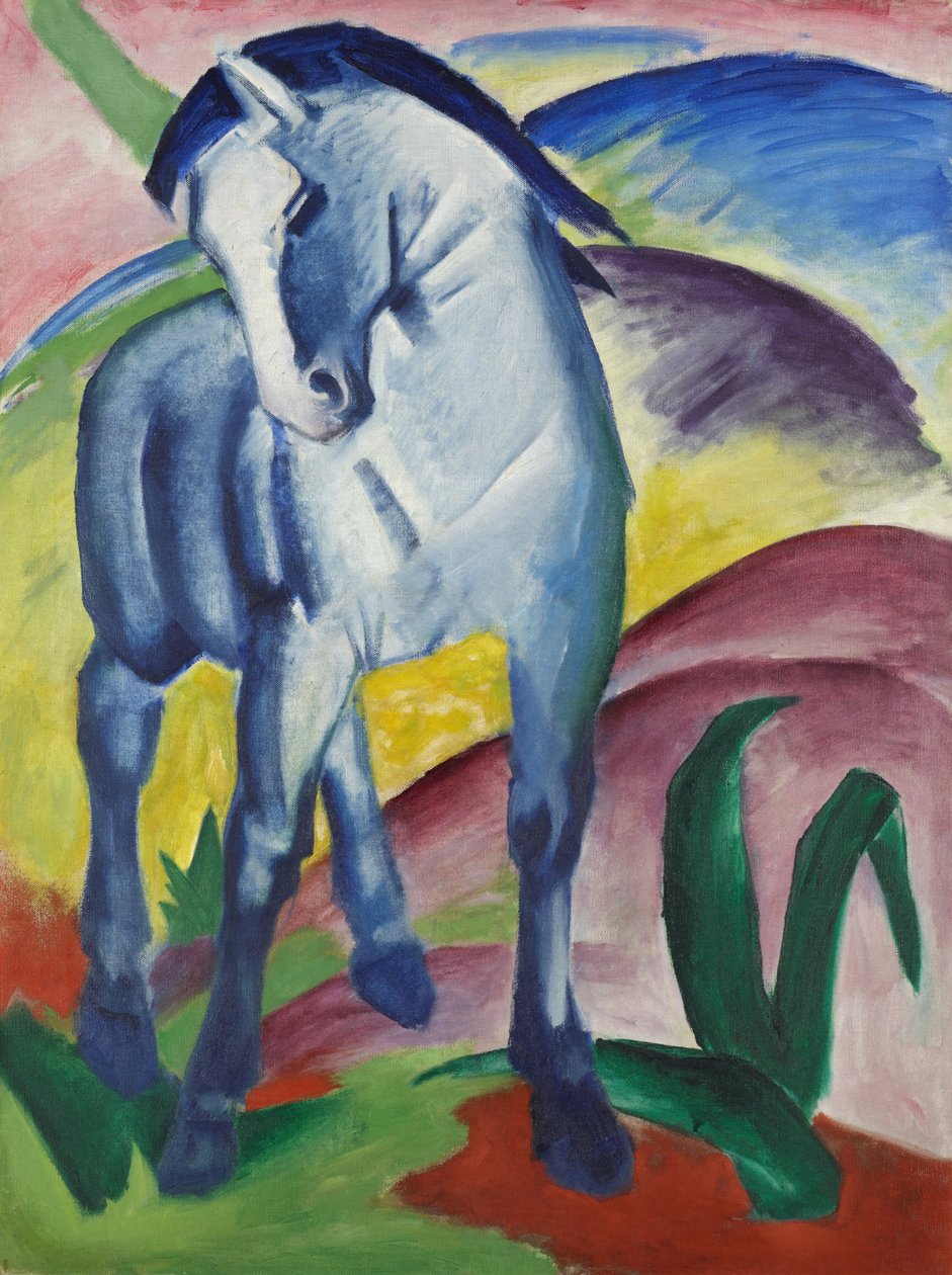 Cavallo blu I da Franz Marc