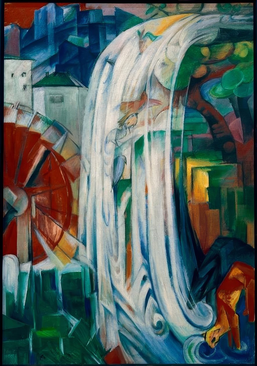 Il mulino incantato da Franz Marc