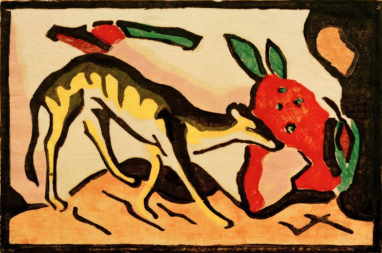 Creatura mitica da Franz Marc