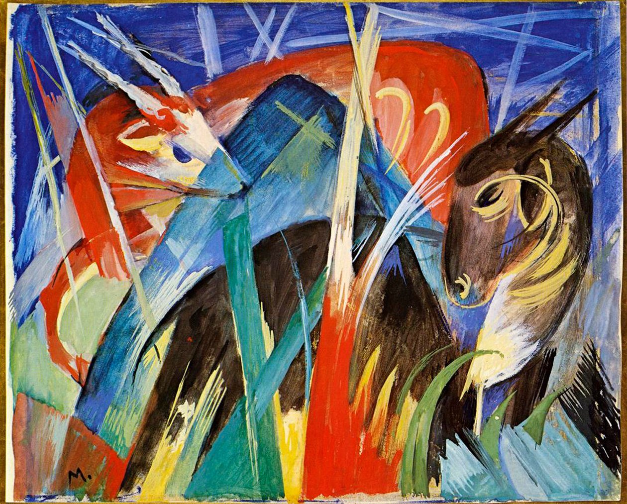 Animali Fatati da Franz Marc