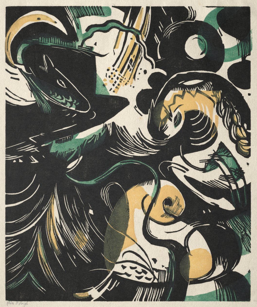 Genesi II da Franz Marc
