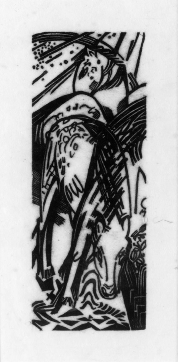 Cavallo che beve da Franz Marc