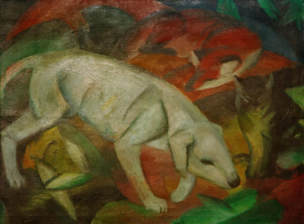 Cane, gatto, volpe da Franz Marc