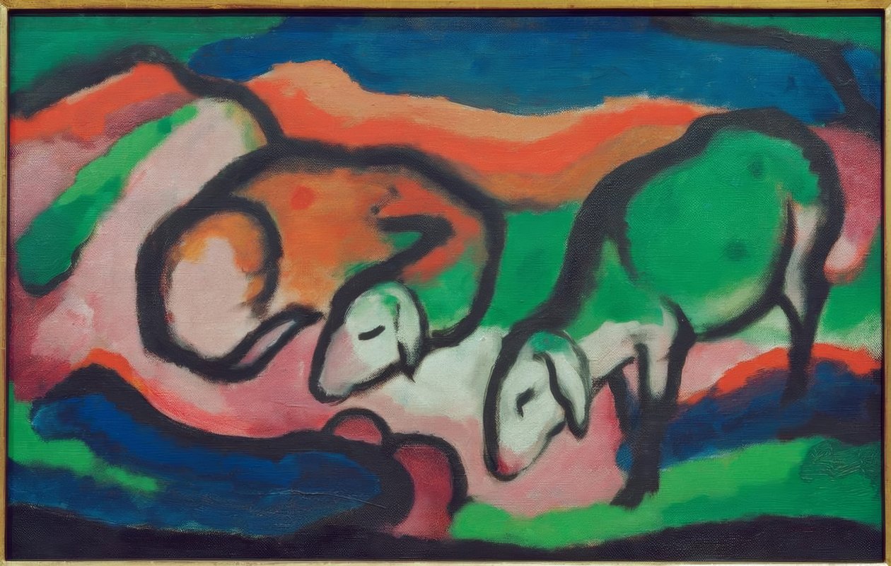 Pecore da Franz Marc