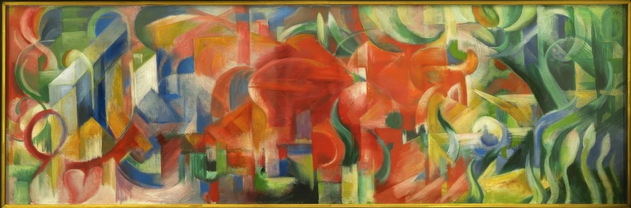 Forme giocose da Franz Marc