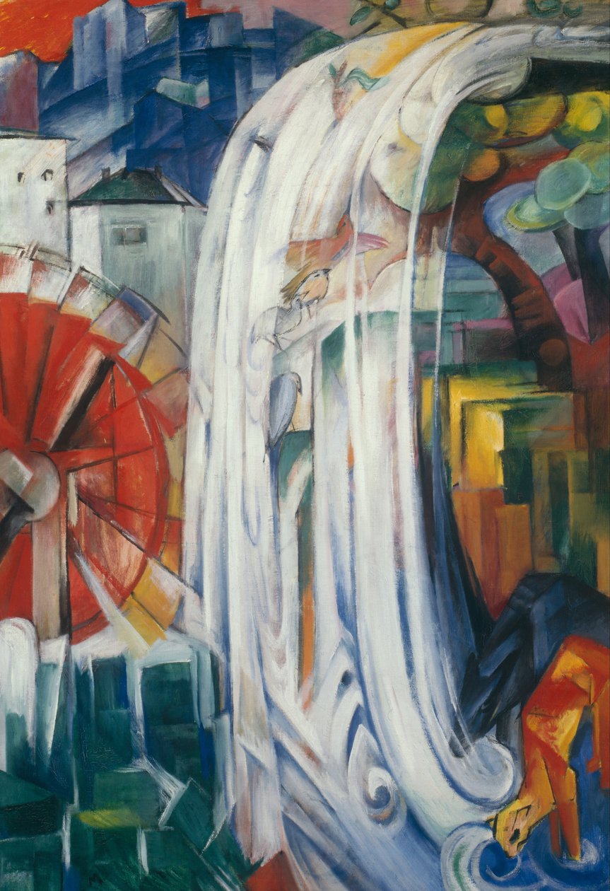Il mulino stregato da Franz Marc