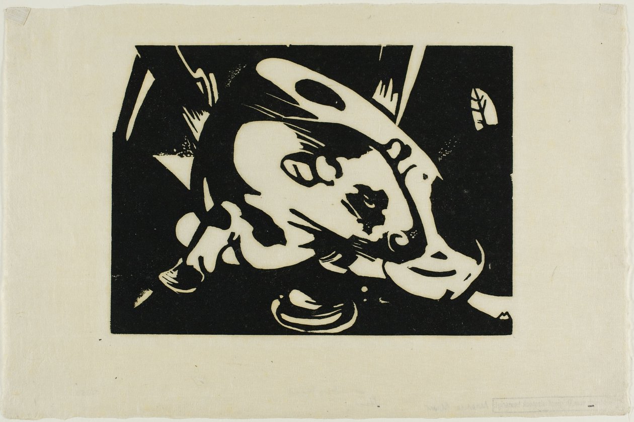 Il toro da Franz Marc