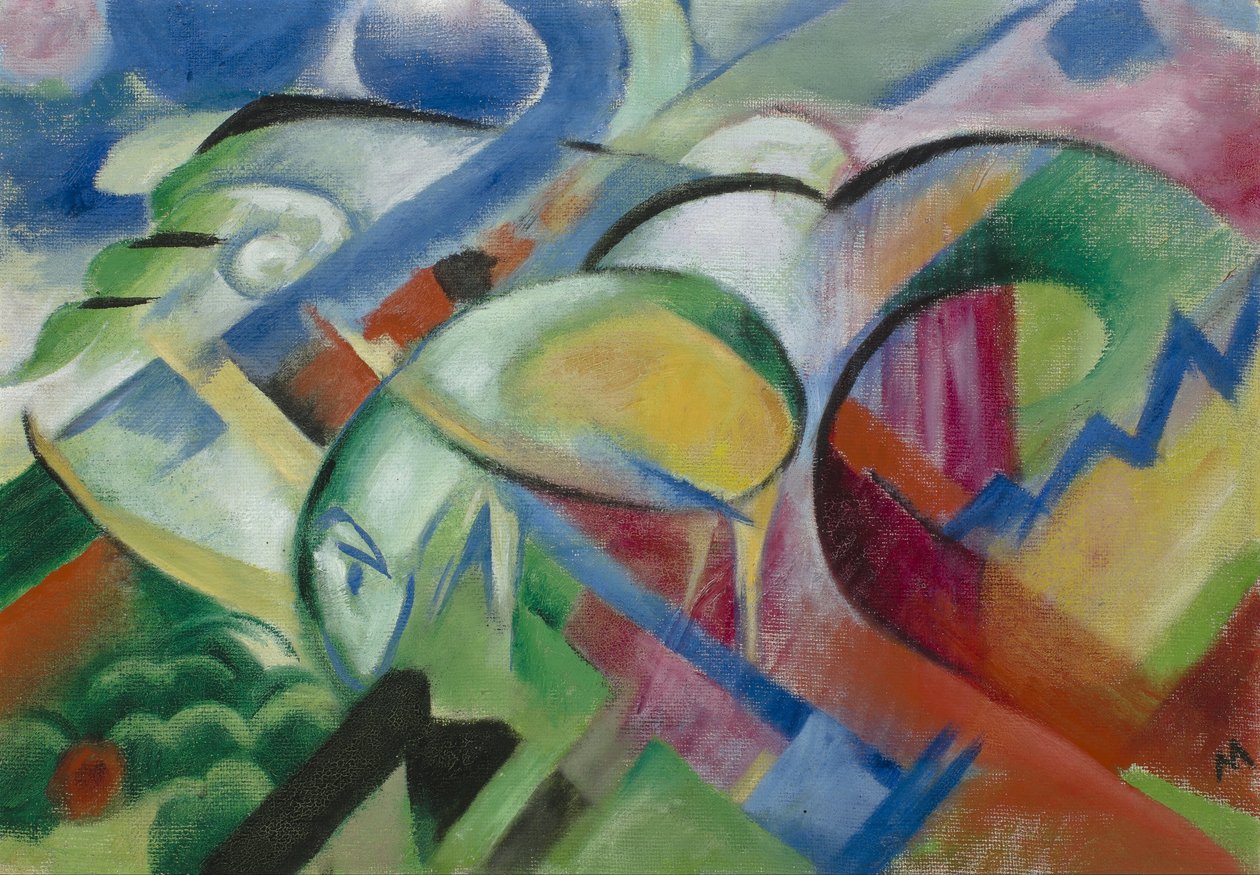 La pecora da Franz Marc