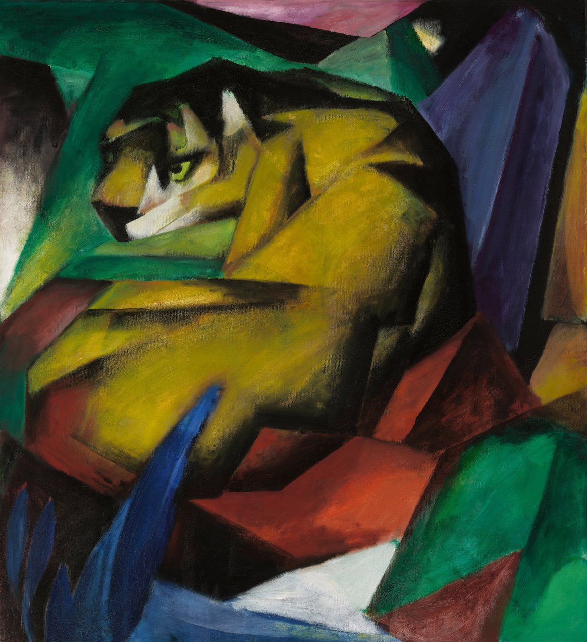 La tigre da Franz Marc