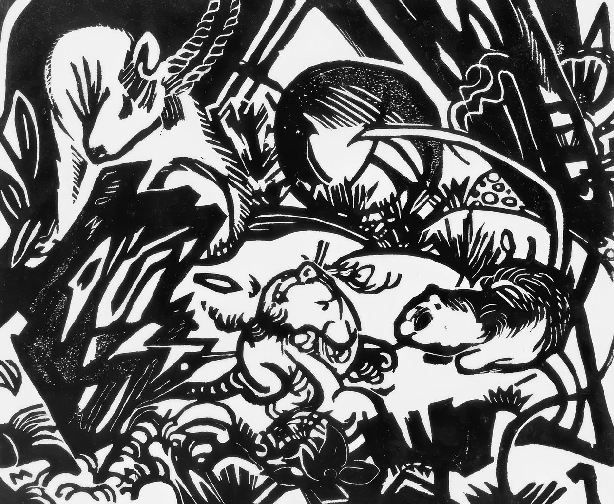 Leggenda degli animali da Franz Marc