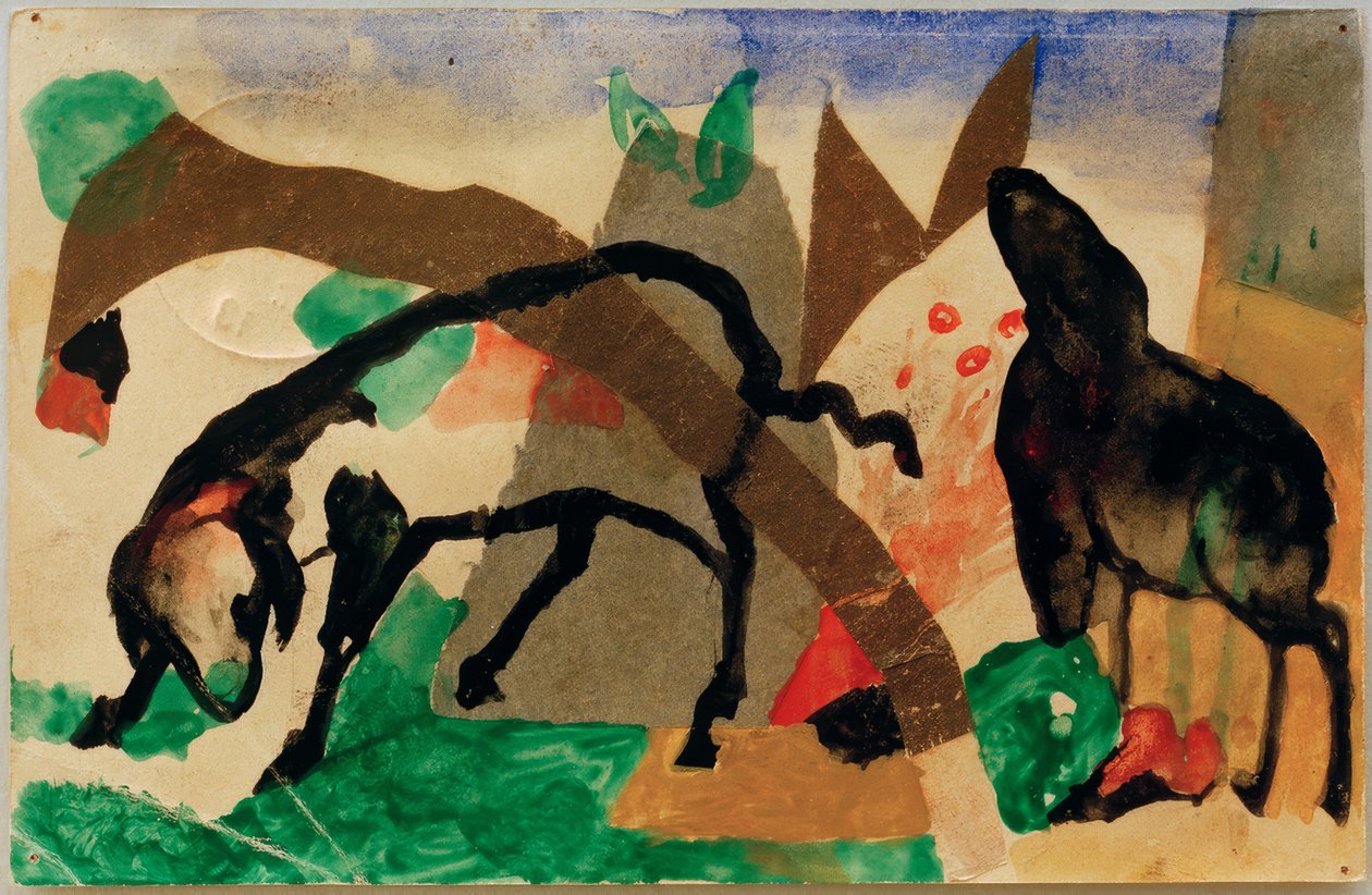 Zinnobergruß da Franz Marc