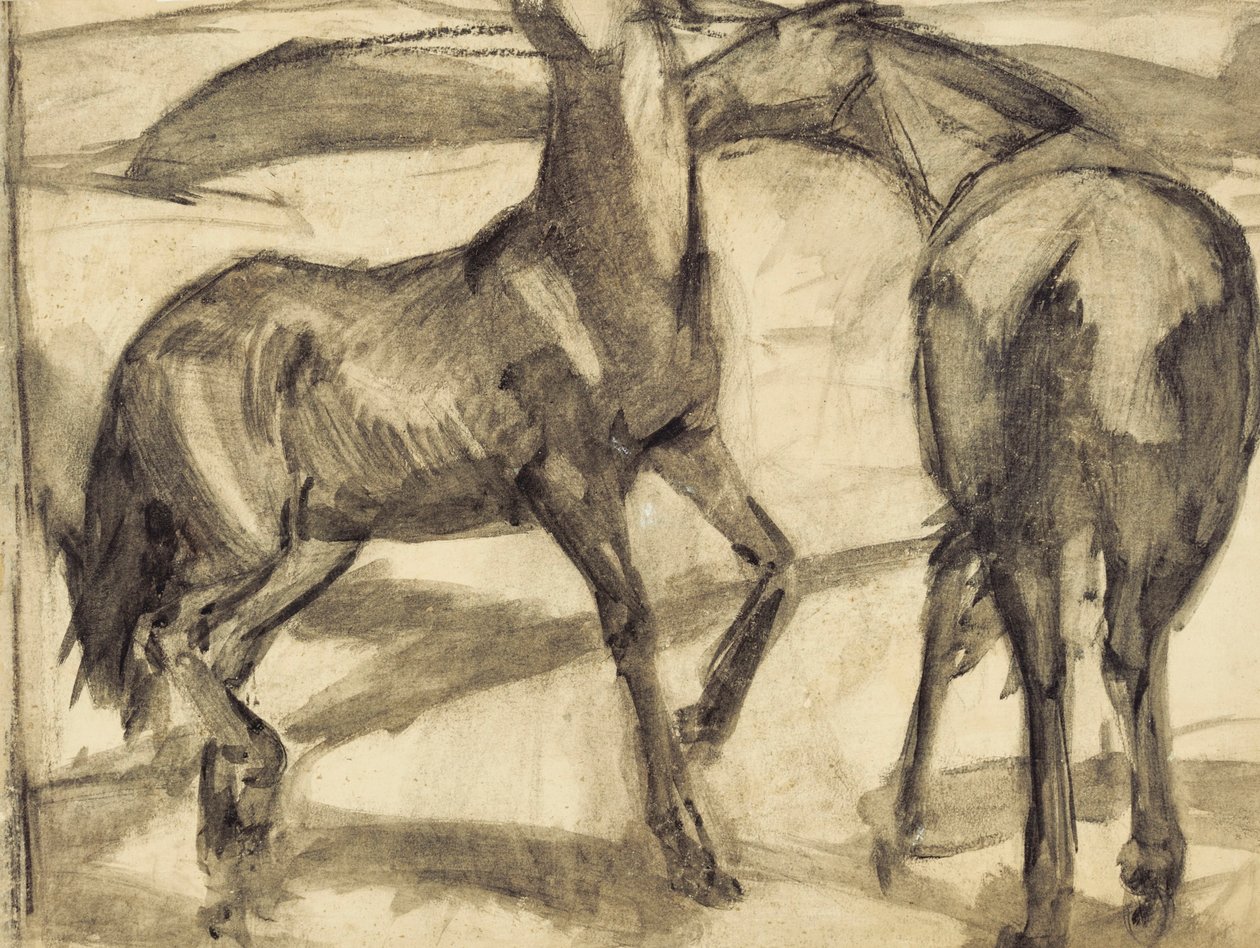 Due cavalli da Franz Marc