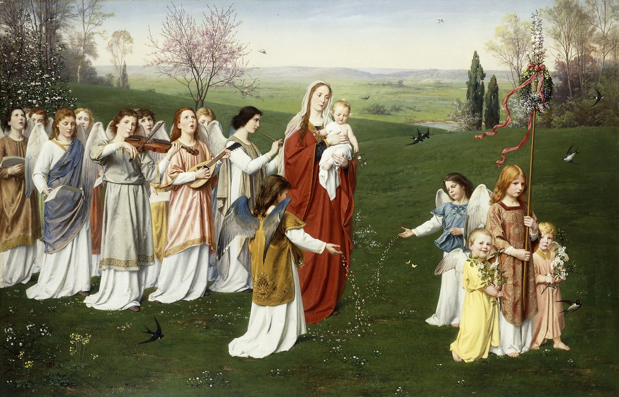 Una processione di maggio da Franz Muller