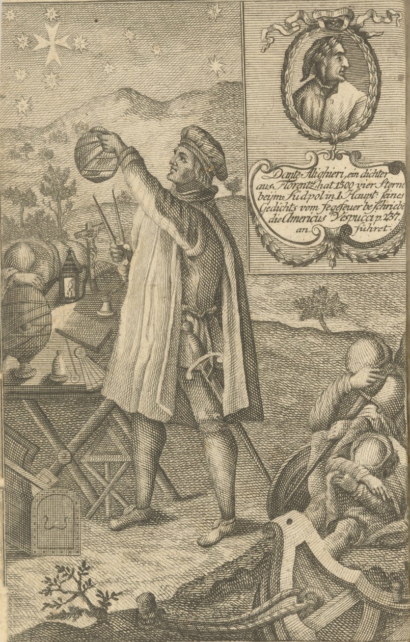 Amerigo Vespucci da Franz Nikolaus Rolffsen