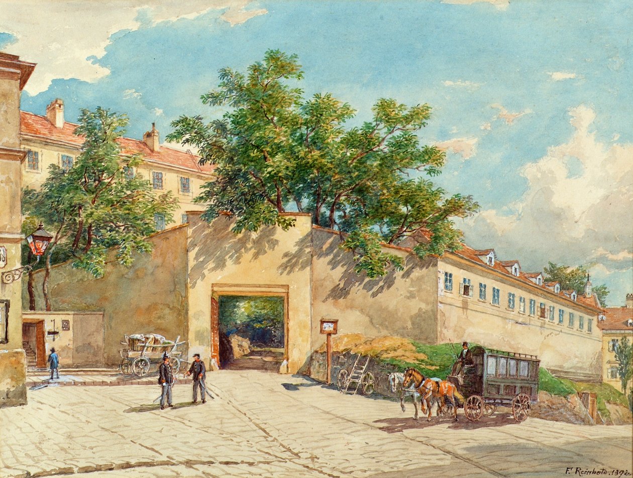 La prigione di polizia in Theobaldgasse a Vienna da Franz Reinhold