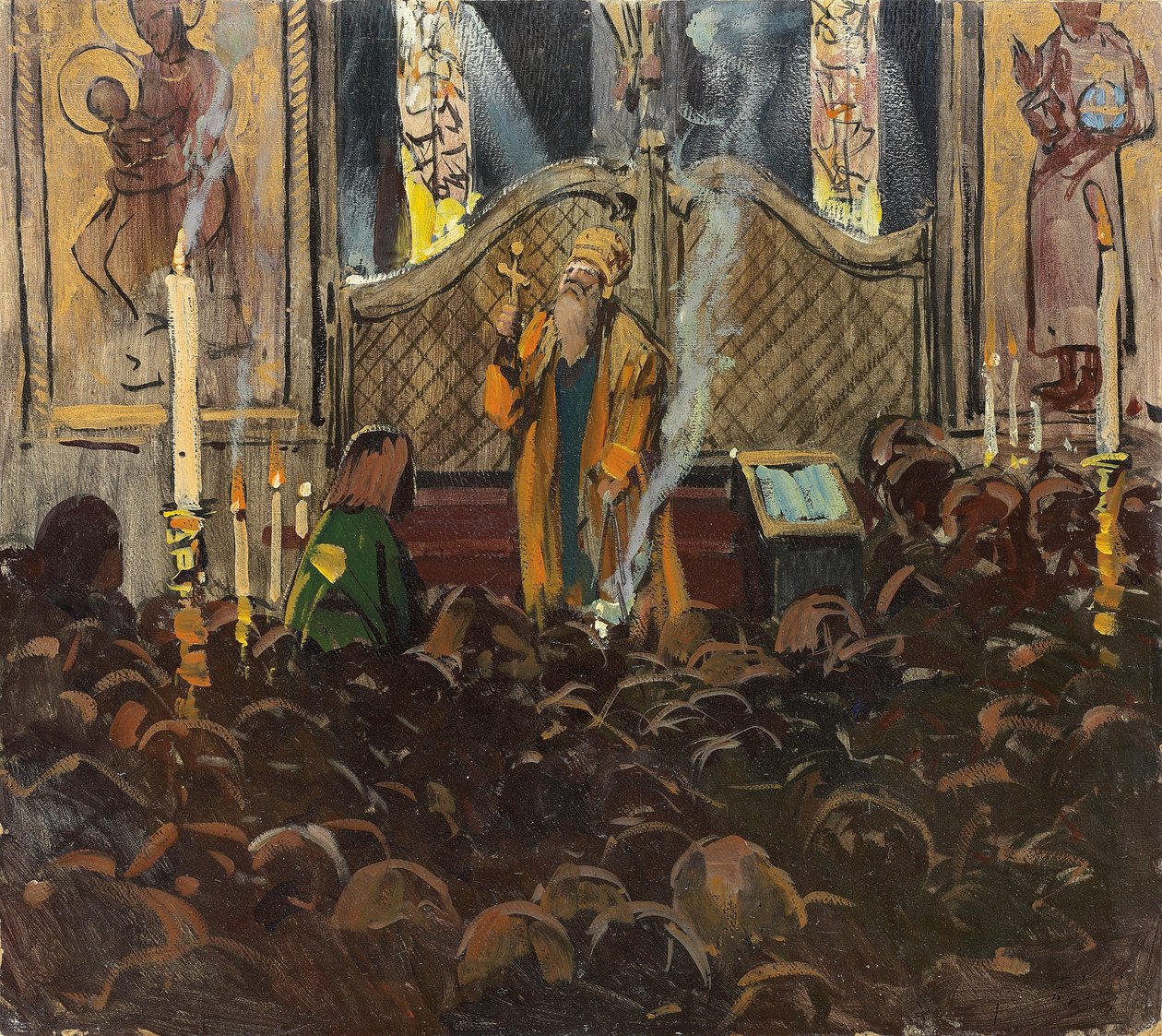 Messa ortodossa da Franz Roubaud
