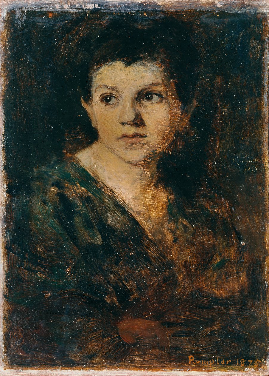 Testa di ragazzo da Franz Rumpler