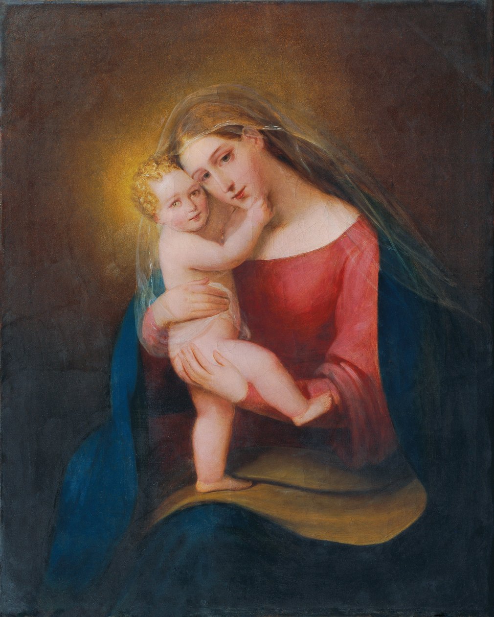 Madonna con bambino da Franz Schrotzberg