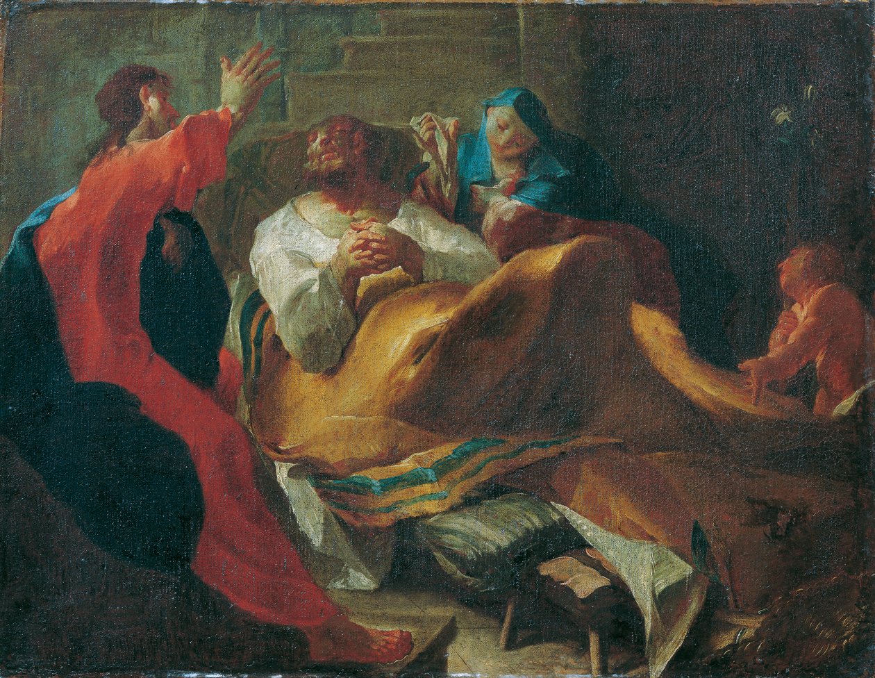 La morte di San Giuseppe da Franz Sigrist d. Ä.