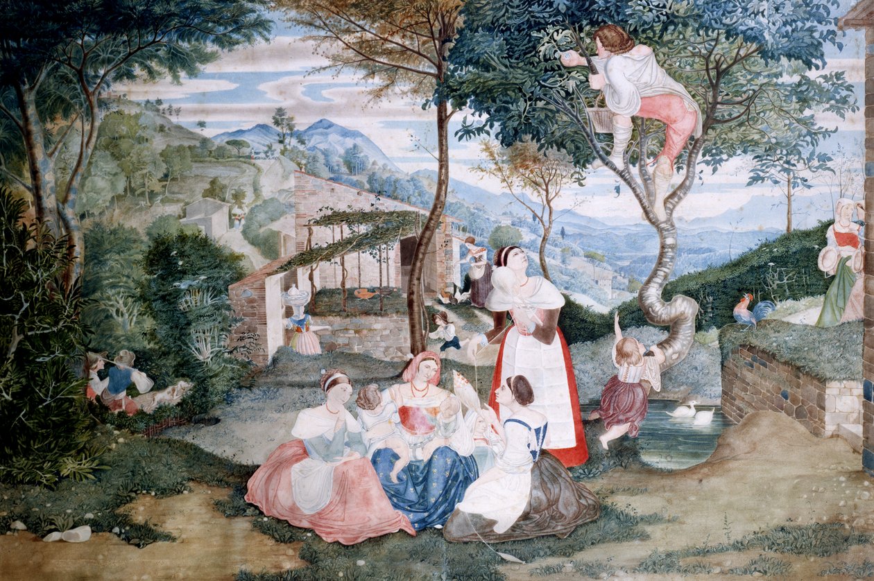 Scena di vita rurale da Franz Theobald Horny