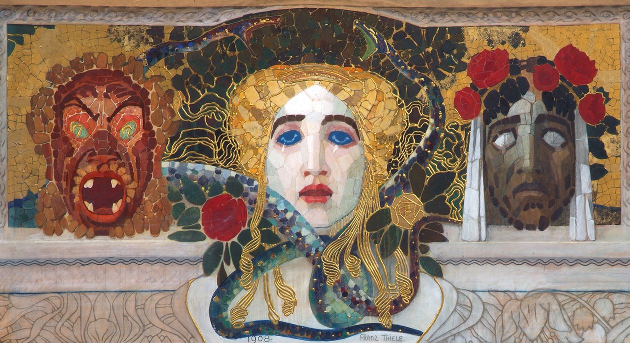 Bozza per un mosaico da Franz Thiele