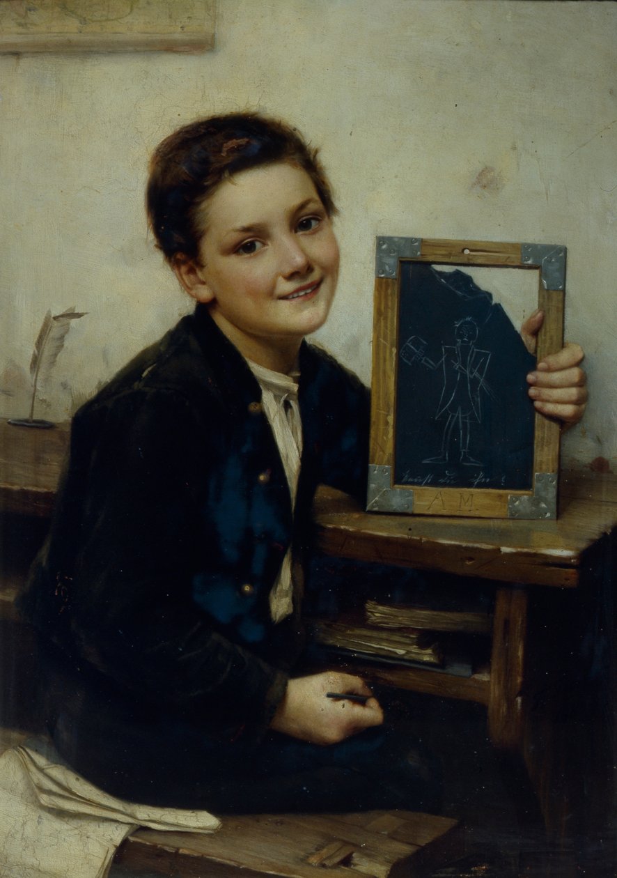 Scolaro, 1880 da Franz Thone