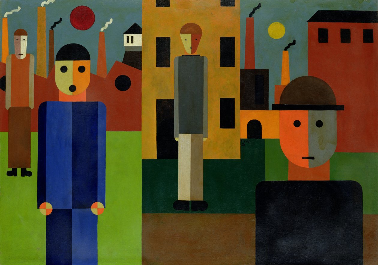 Fabbriche, 1926 da Franz W. Seiwert