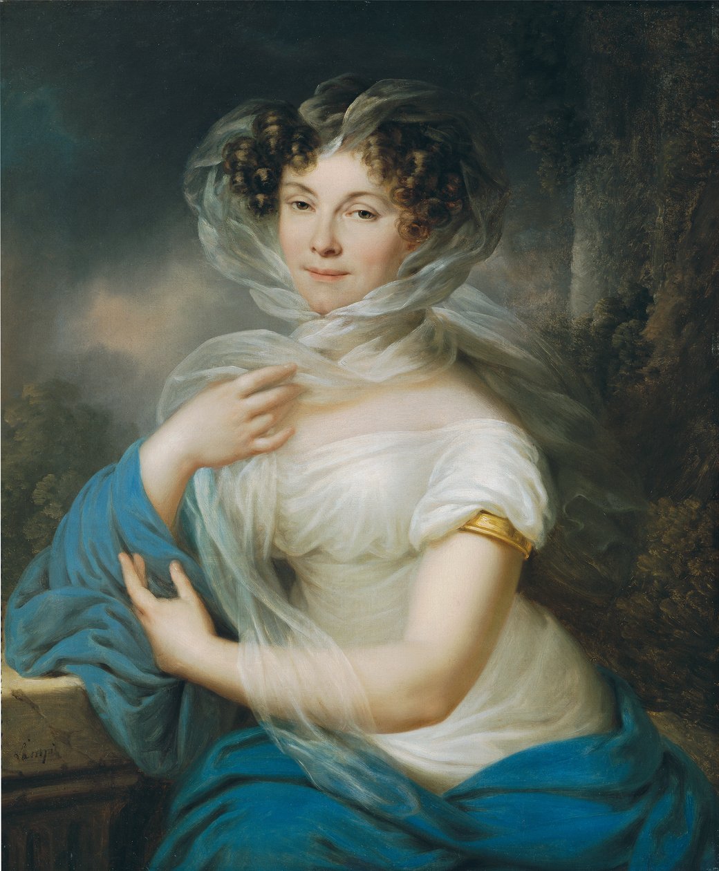 Ritratto di donna da Franz Xaver Ferdinand von Lampi