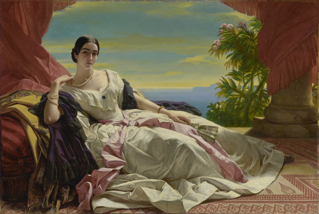Leonilla Principessa di Sayn-Wittgenstein-Sayn, nata Baryatinsky da Franz Xaver Winterhalter