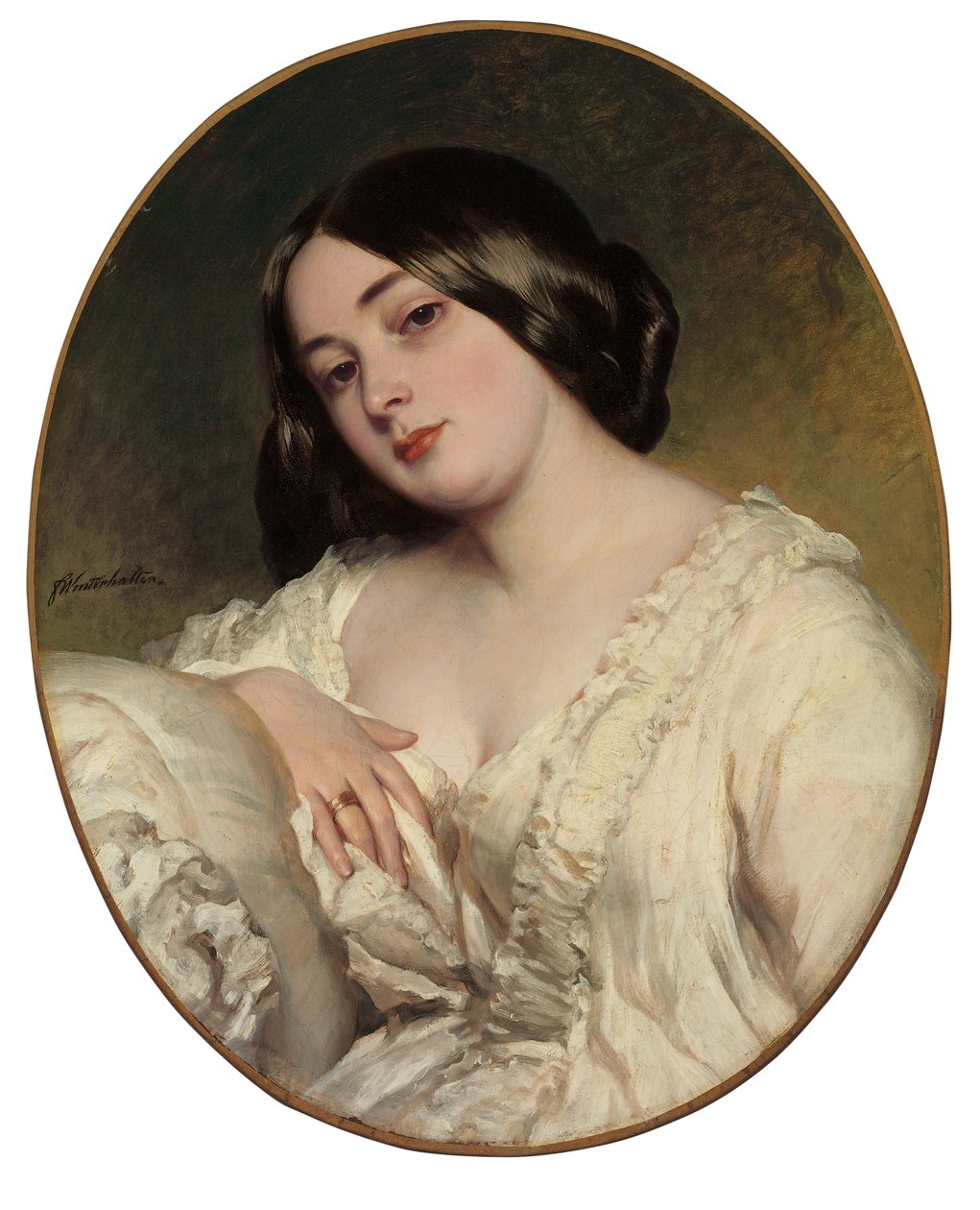 Ritratto di una signora da Franz Xaver Winterhalter