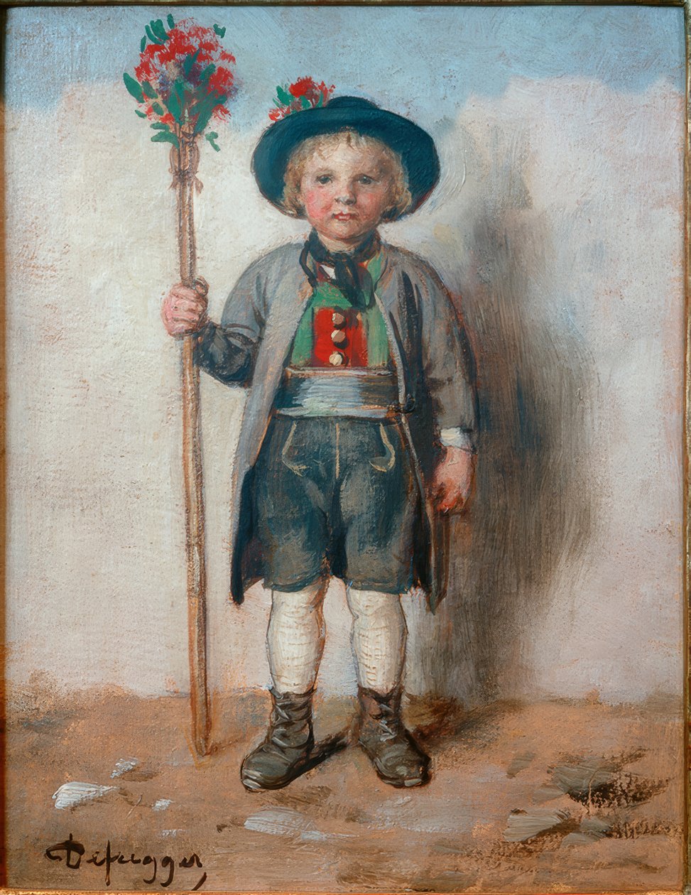 Il banditore di nozze da Franz von Defregger