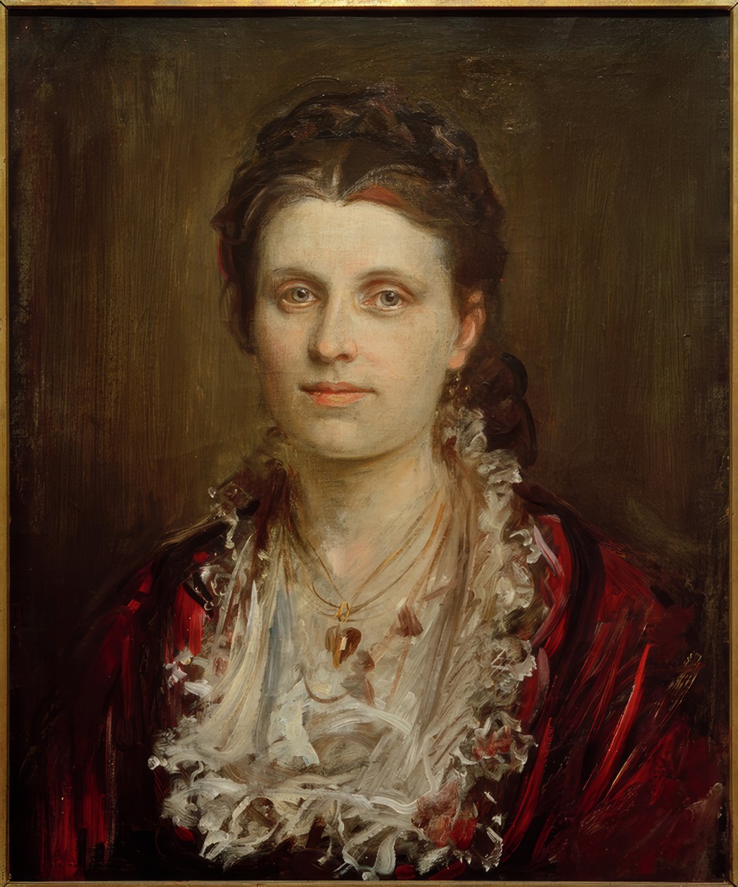Ritratto di donna da Franz von Lenbach