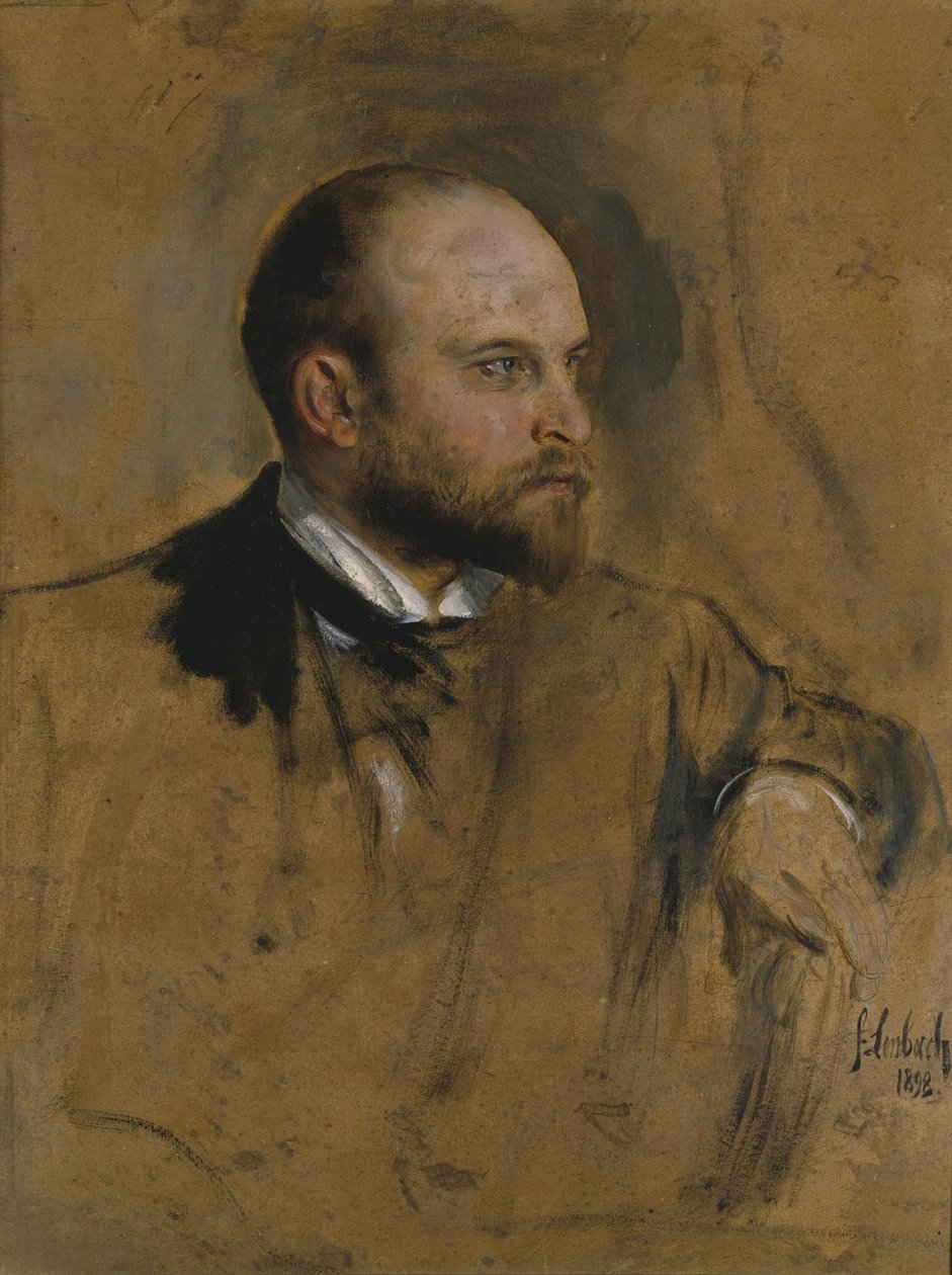 Josef Hösl da Franz von Lenbach