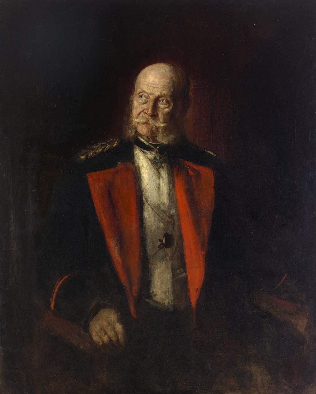 Kaiser Guglielmo I da Franz von Lenbach