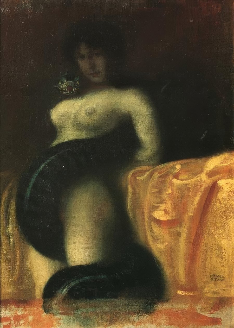 La donna serpente da Franz von Stuck