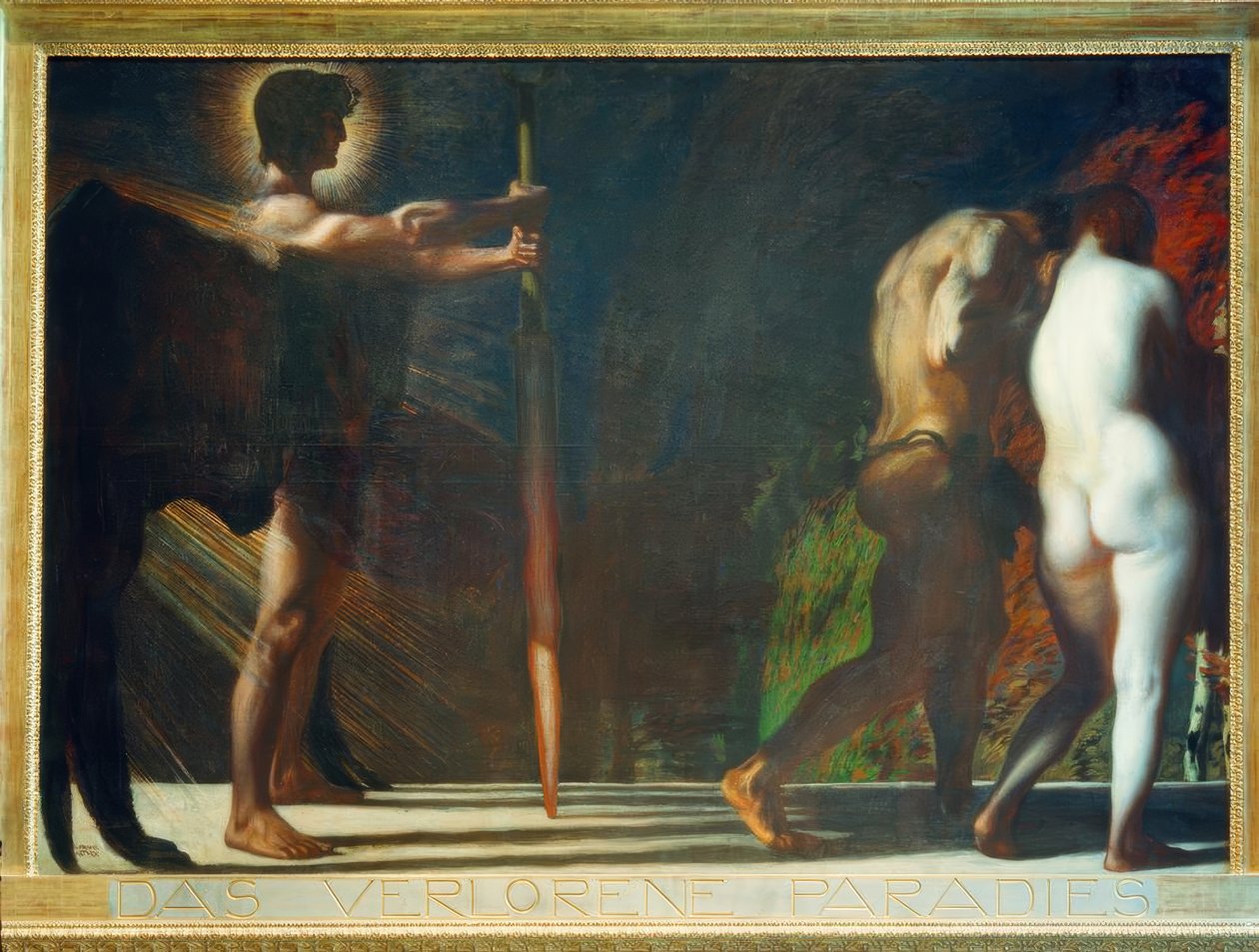 Il paradiso perduto da Franz von Stuck