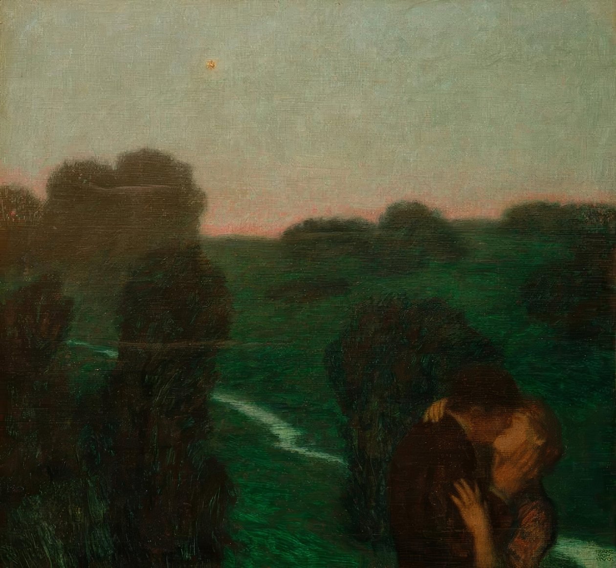 La stella della sera da Franz von Stuck